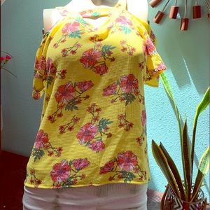 Magenta brand girls off the shoulder top